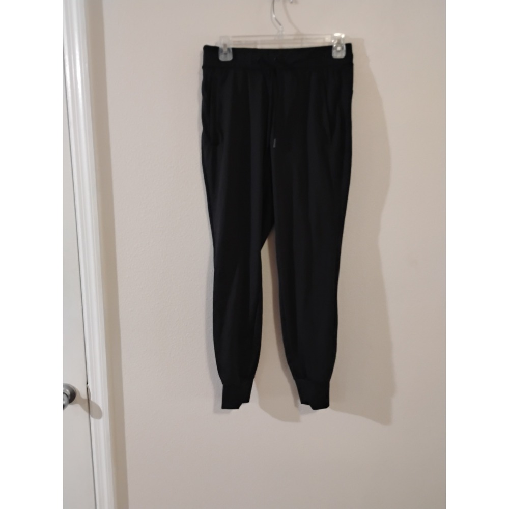 90 Degree by Reflex Black Activewear Joggers Drawstring Pockets Small